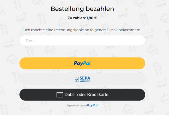 [Translate to English:] Zahlungsmethoden beim Online-Checkout